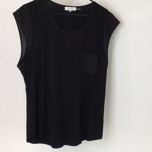 Calvin Klein Black short sleeve shirt Black Sz XL